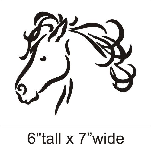 2X Horse Silhouette Funny Car Vinyl Sticker Decal Truck Bumper Laptop-1454