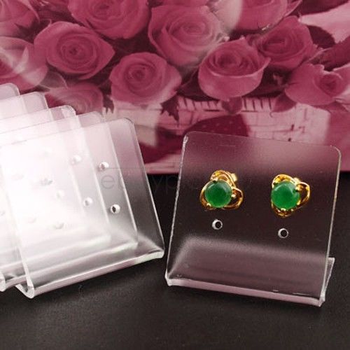 10X Plastic Earrings Holder Display Stand Showcase 35mm FASHION