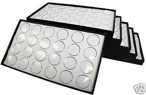 6-24 gem jar tray white insert jewelry display gemstone for sale