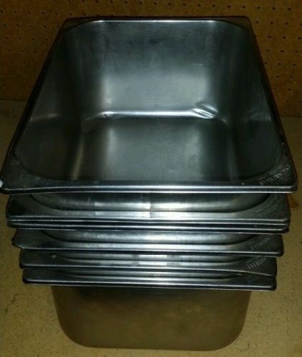 Cold Stone Creamery OSCARITELLE Lg. Ice cream Pans (LOT OF 6)