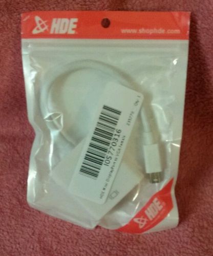 NEW HDE Mini DisplayPort to VGA Female Adapter for Mac