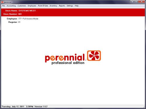 Perennial point of sale pro software retail pos system for sale