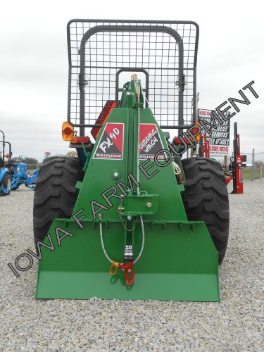 &#039;green&#039; wallenstein fx90 3-pt skidding winch, logging winch, 9000lb capacity! for sale