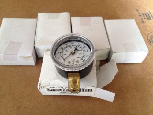 Lot of 5 new marsh psi guages 0-200 for sale