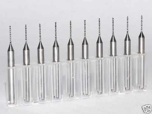 Microdrill 1.05mm CNC Carbide Drill Bit for PCB Zero Hit x 10