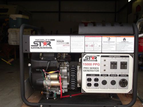 North star 15000 kw portable gasoline generator for sale