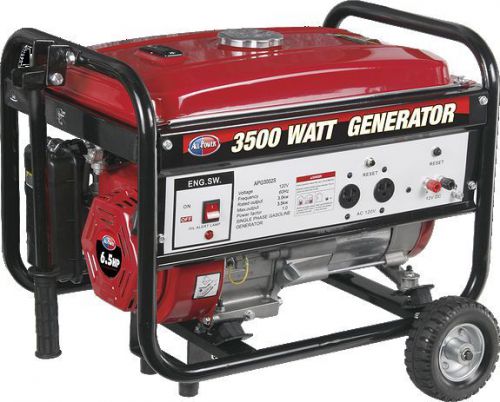 New all power america 3500w gas powered portable generator for sale