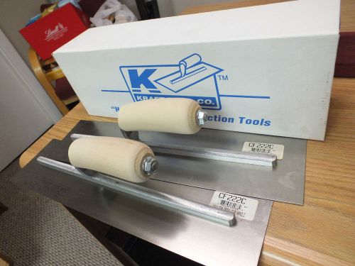 Kraft Cement Trowel - Lot Of 3 Trowels - 16x4