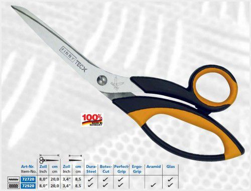 Kretzer TecX2 72920 8.0&#034; / 20cm - Aramid / Composite / Kevlar Shears