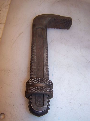 New ridgid alloy steel hook jaw for 18&#034; pipe wrench for sale