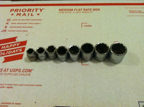 sk tools 3/8 drive shallow socket set