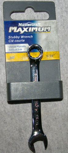 5/16 SAE Stubby Short Wrench  - Mastercraft Maximum...