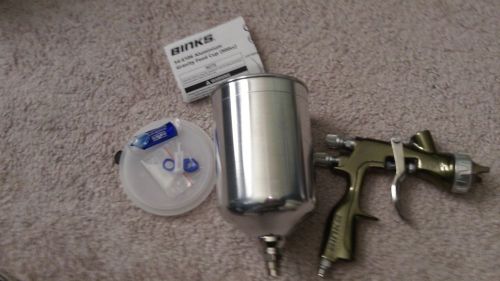 Binks trophy gravity spray gun 2466-18lv-23sg for sale