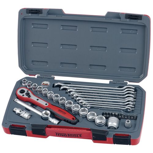 TENG T3840 3/8&#034; DRIVE 40 PIECE METRIC SOCKET SET AND SPANNER SET KIT