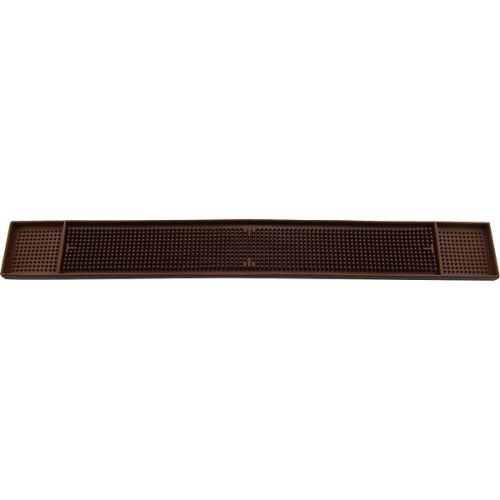 Rubber Bar Service Spill Mat - Brown - Draft Beer Drip Catcher - Shots Pouring