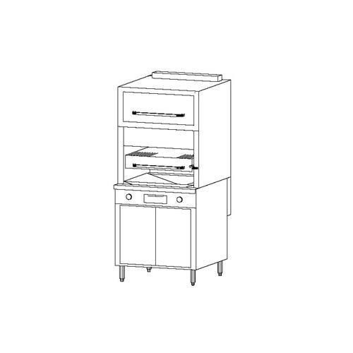 Southbend P32C-32B Platinum Single Deck Broiler Heavy Duty Range Match Gas 32&#034;