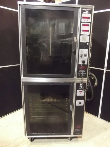 Henny penny scr-6 rotisserie oven - scd-6 warmer - ready to work! nice!  s6 for sale