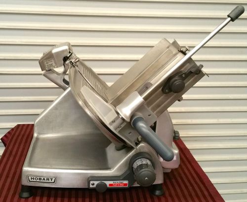 Hobart 2612 Manual 12&#034; Meat Cheese Slicer &amp; Sharpener #2353 Deli Meat Cheese NSF