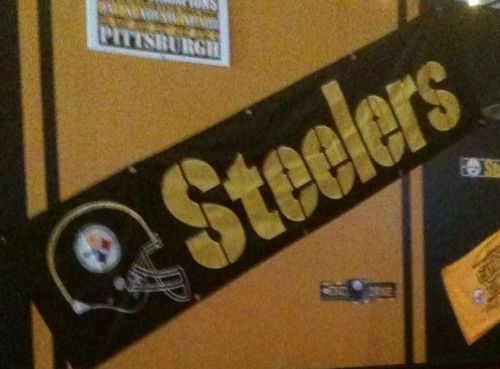 HUGE STEELER WALL SIGN