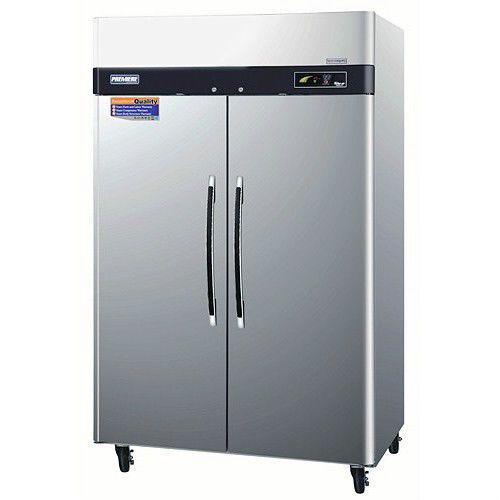 SATURN 2-DOOR REACH-IN COMMERCIAL FREEZER, TOP MOUNT (STM49F), STAINLESS