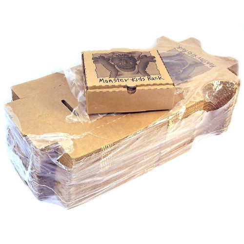 Bundle of 50 pizza boxes 7” x 7” x 2  1/4 ” for sale