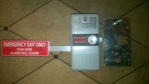 Working Used DETEX ECL 230D DOOR EXIT LOCK &amp; PANIC ALARM