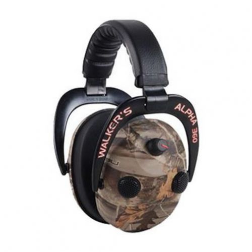 Walker Game Ear Power Muffs Alpha 360 Quad with Next Camo GWP-AM360NXT