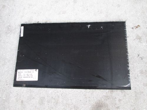 Polypropylene impact copolymer black plastic sheet 1/2&#034; x 12&#034; x 20&#034; n00m-00 uhmw for sale