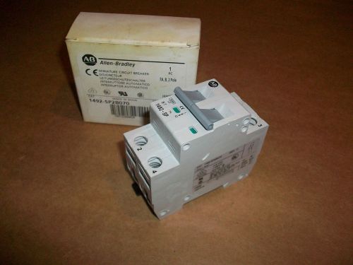 Allen Bradley Circuit Breaker 1492-SP2B070   7amp  2 pole   480vac  NEW IN BOX