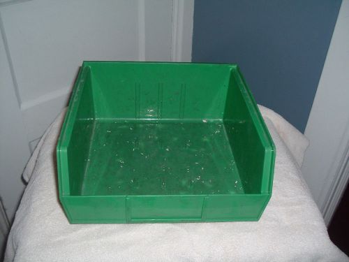 ULine Green Storage Bins 11&#034; X 11&#034; X 5&#034;  Lot 10  #S-12417