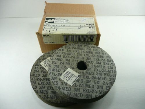 3M EXL Unitized Wheel 2A med 6 in x 1 in x 1 in 2 in a Box