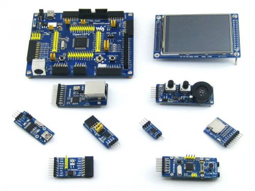 Stm32f107vct6 stm32f107 stm32 development board kit + tft lcd + ethernet modules for sale