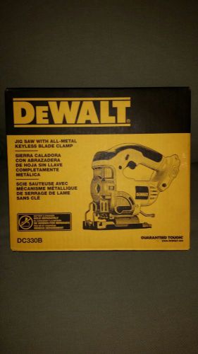 Dewalt dc330b 18v cordless jig saw (bare tool) free ship, new sealed in box!! for sale