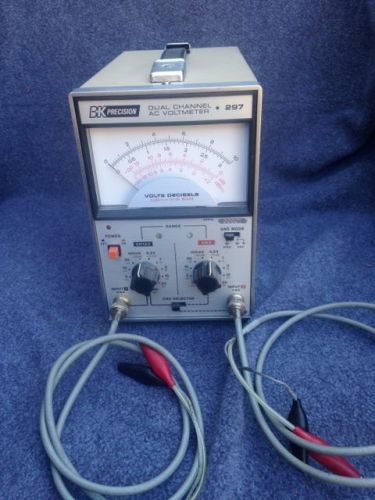 B&amp;K Dual Channel AC volt Meter #297