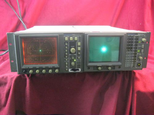 Tektronix 760 Stereo Audio Monitor &amp; 1740 Waveform/Vector Monitor Rack Mount 3RU