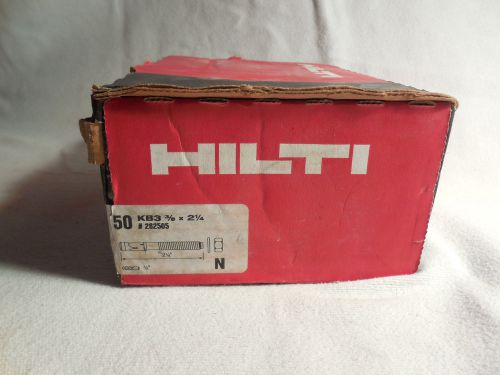 Hilti KB3 Expansion Anchor - 3/8&#034; x 2-1/4&#034; 282505 --- 50