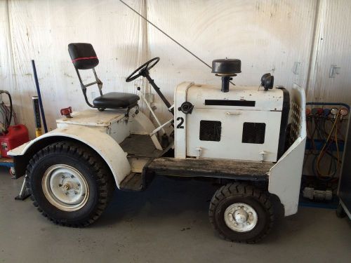 Vintage 50&#039;s Clark CT21 Aircraft Tow Tractor