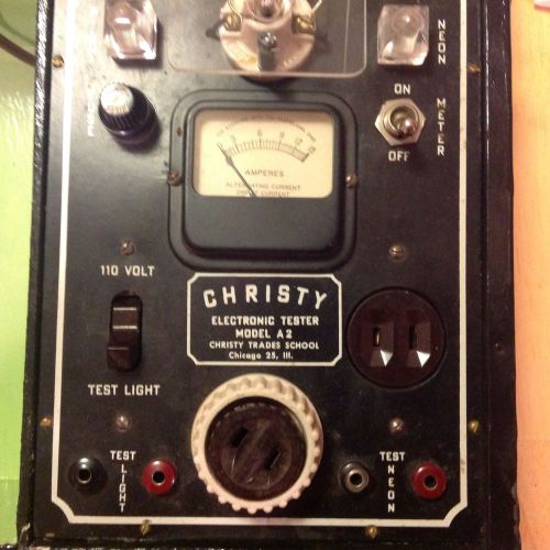 CHRISTY Electronic tester model A2