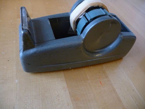 VINTAGE 3M SCOTCH DUAL TAPE DISPENSER MODEL C-22 HEAVY DUTY INDUSTRIAL Unique