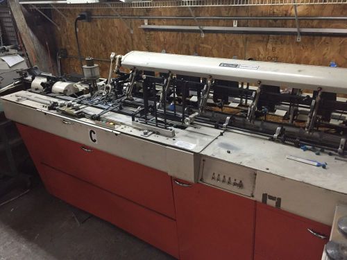 Used bell &amp; howell 6 station direct mail inserter inserting sealing florida fl for sale