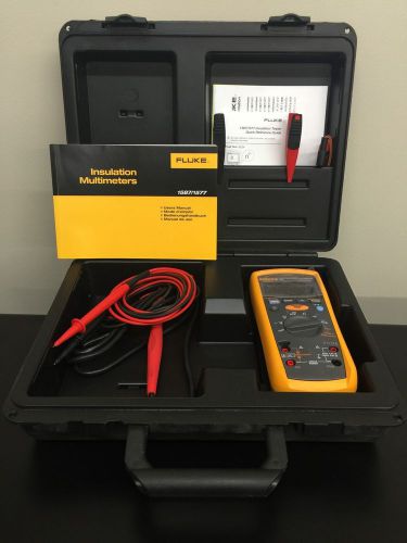 Fluke 1587 insulation multimeter with hard storage case for sale