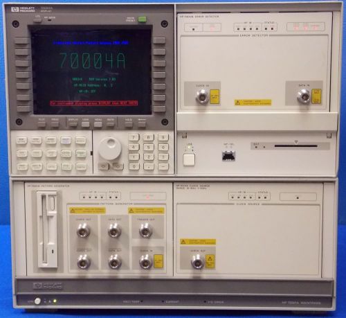 Agilent 71603B Error Performance Analyzer w/ Cables 70004A 70841B