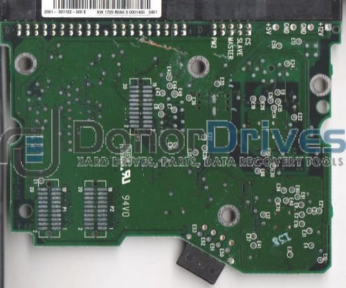 Wd1200jb-75cra0, 2061-001102-300 e, wd ide 3.5 pcb + service for sale