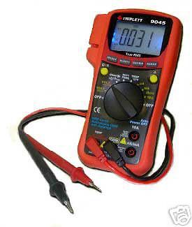 New Triplett 9045 RMS 6000 Count DMM Backlit Bargraph Multimeter VOM