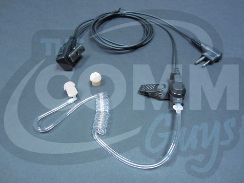 NEW 1-WIRE HEADSET EARPIECE FOR MOTOROLA CP200 CLS RDX RDU RADIOS - PTT MIC