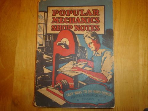 1936 EDITION (No.32) OF POPULAR MECHANICS SHOP NOTES VERY GOOD CONDITION