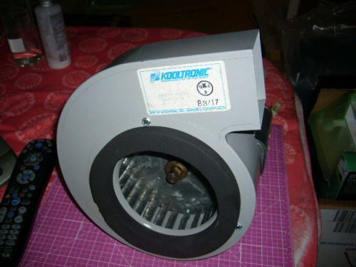 High Pressure Blower Fan, KOOLTRONIC, KBB58-120-0, 115VAC, 3300 RPM, NEW