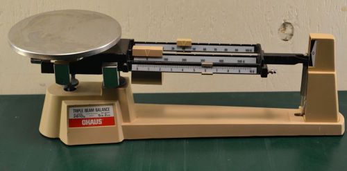 Ohaus Triple Beam Balance scale 700 800 series 2610g albs 2oz Nice