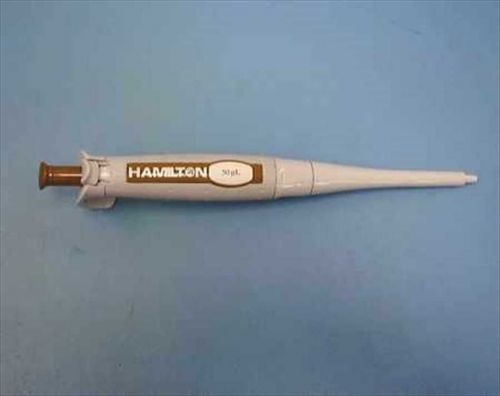 Hamilton New 50 uL Fixed Volume Pipette -Sandstone SoftGrip 1708-09