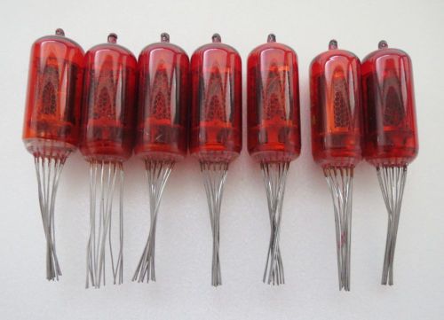 Lot of 7 GERMAN RFT Z 573M/Z573/Z570/Z574/ Nixie Tubes for Nixie Clock NOS